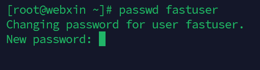 Nhập mật khẩu mới